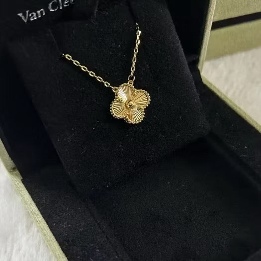 Clover Laser Necklace