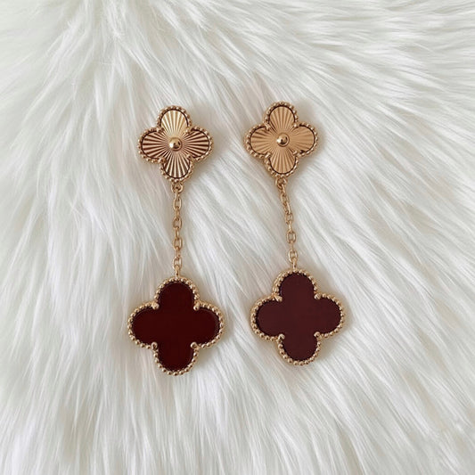 Clover Drop Earrings