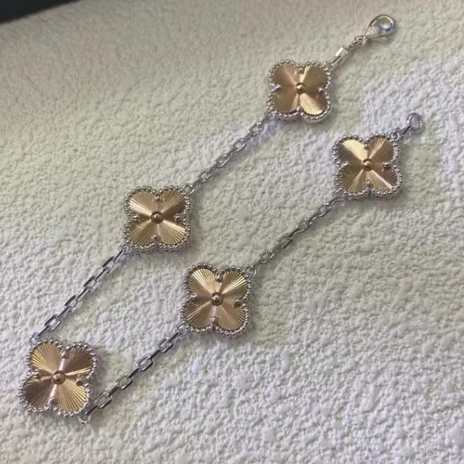 Christmas Laser Clover Bracelet