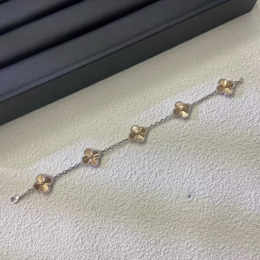 Chocolate Laser Clover Bracelet