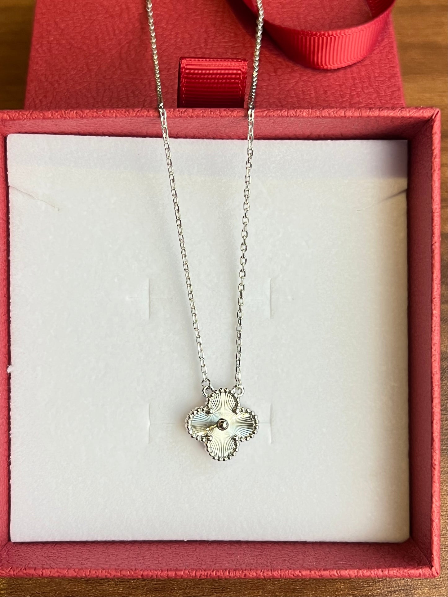 Clover Laser Necklace