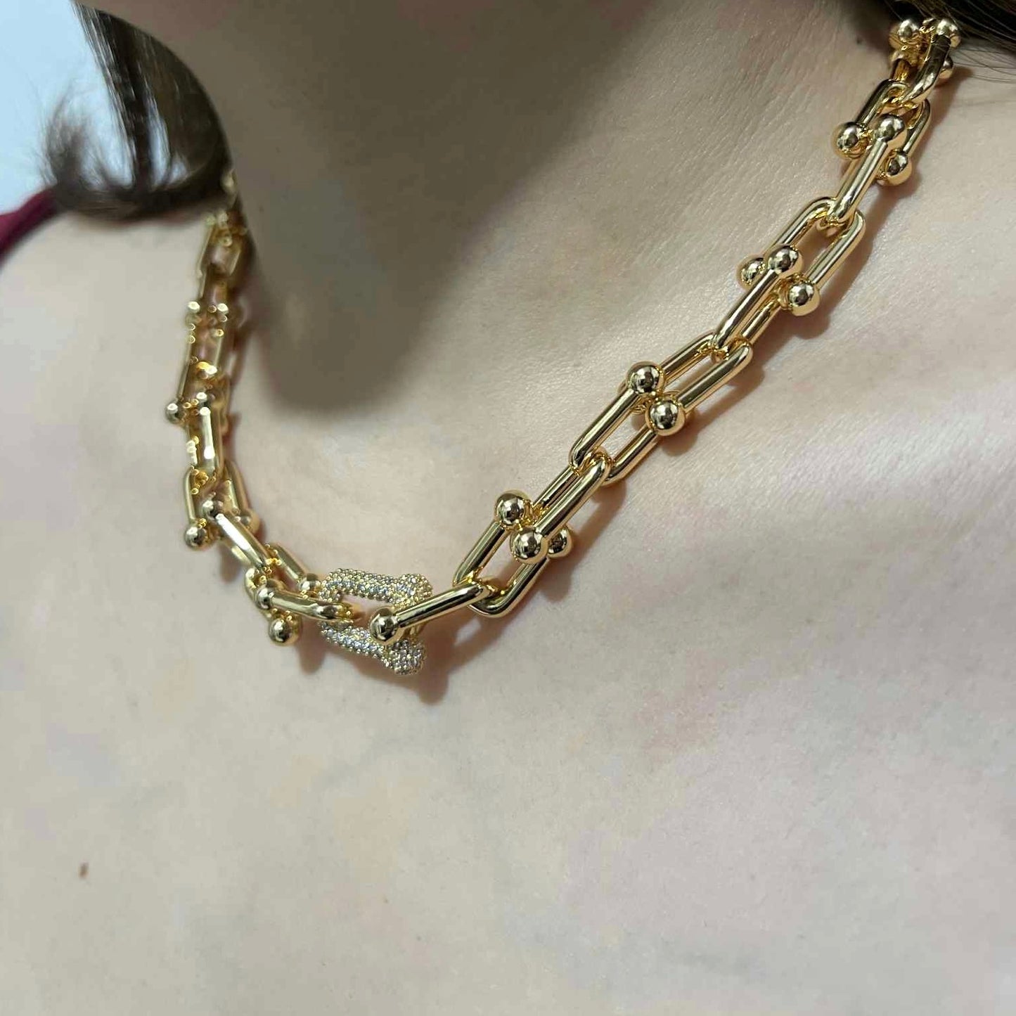 Timeless Link Necklace Chunky Size