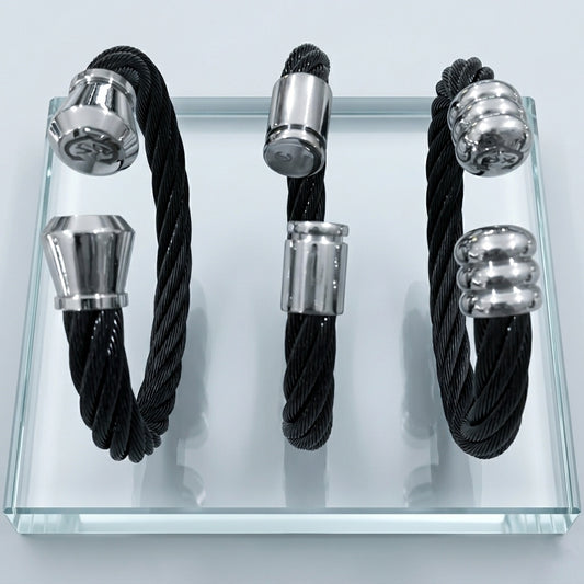Classic Cable Cuff Bracelet