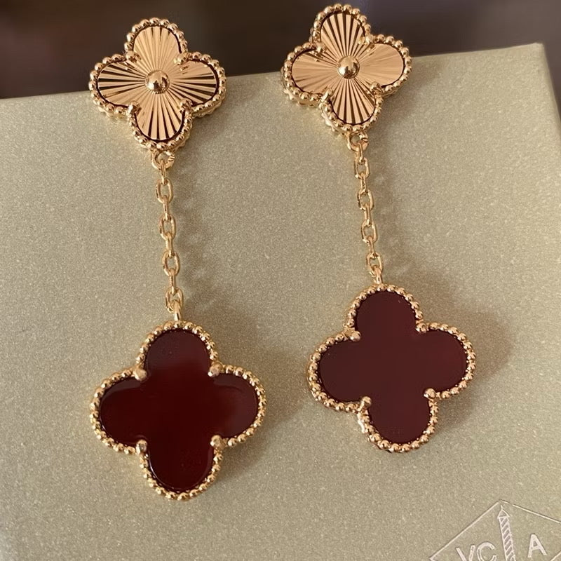 Clover Drop Earrings