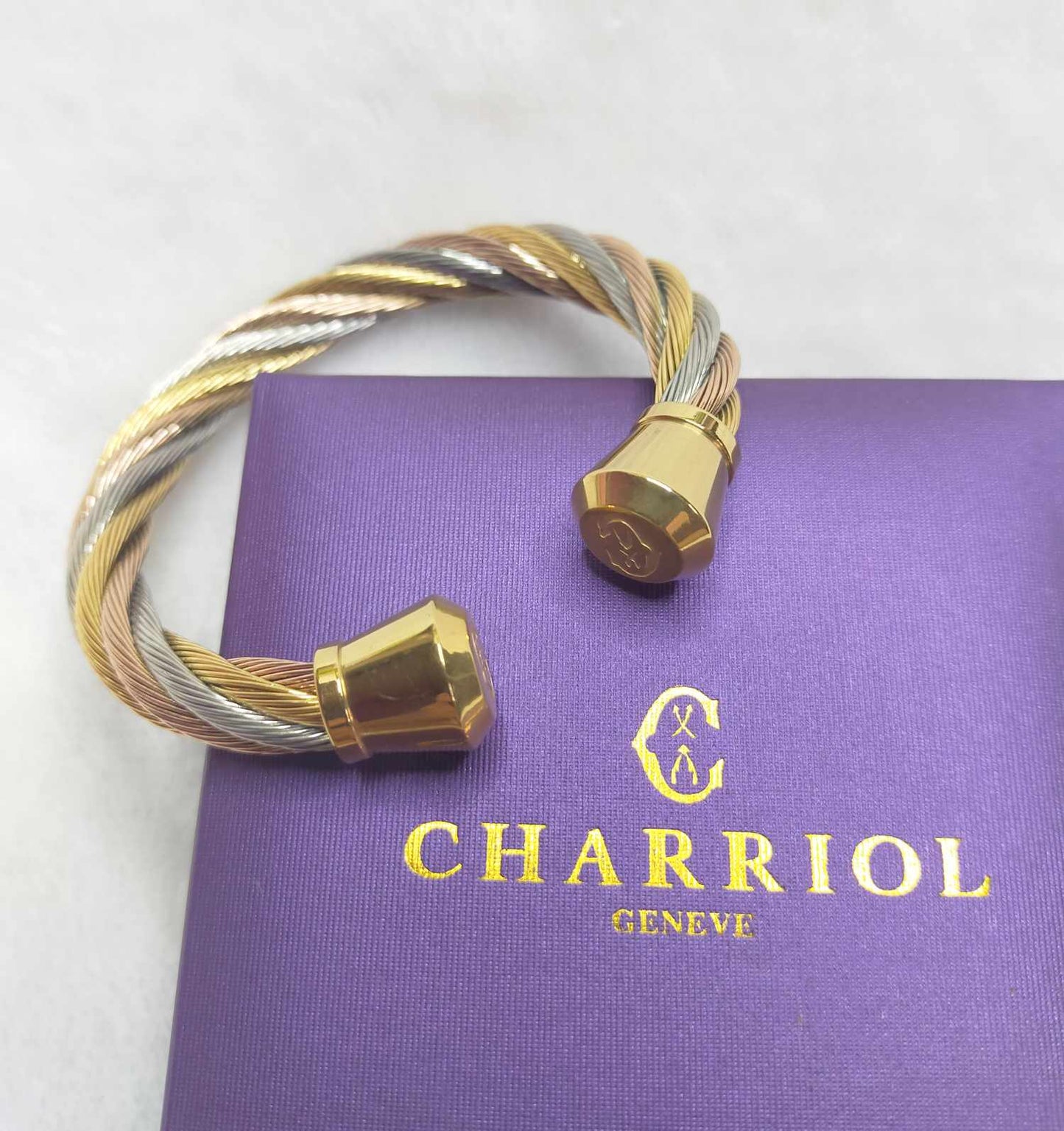 Classic Cable Cuff Bracelet