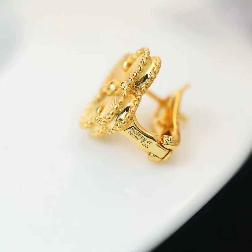 Clover Laser Earrings