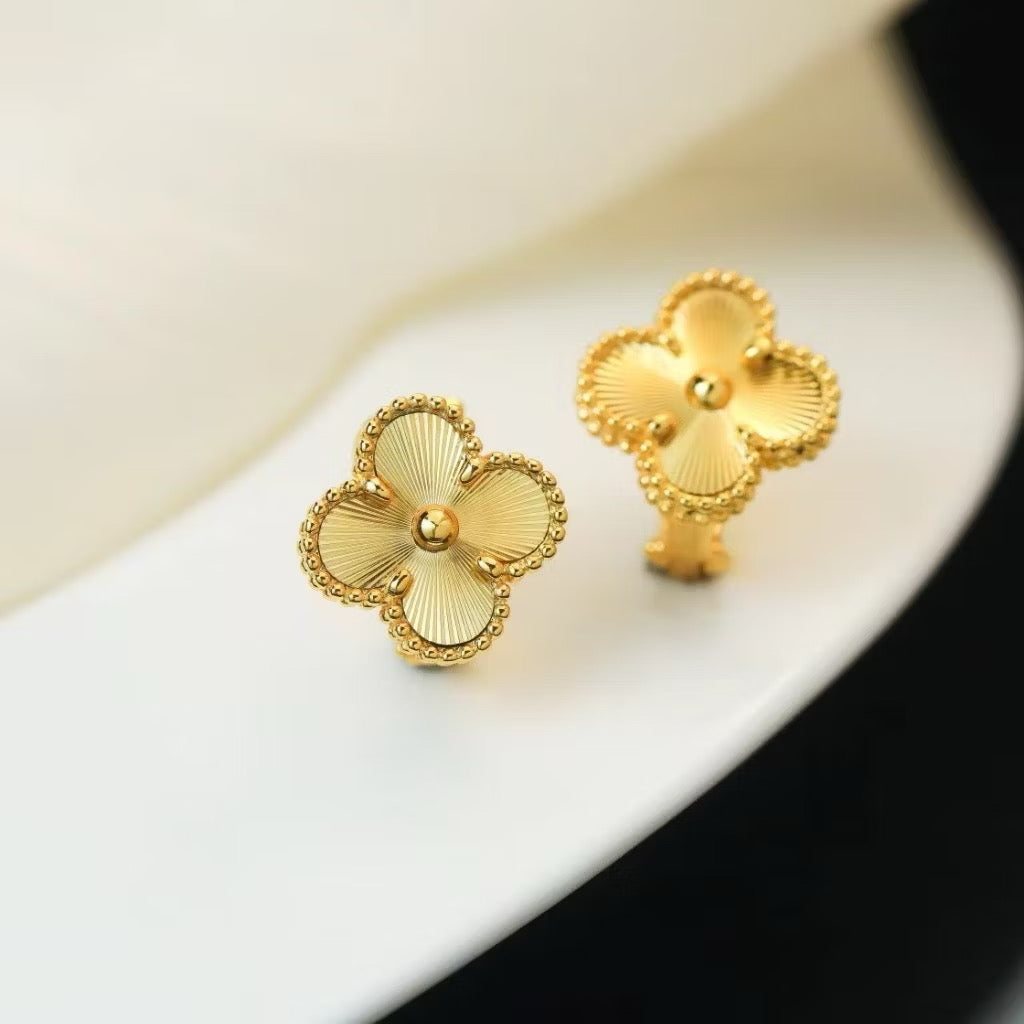Clover Laser Earrings