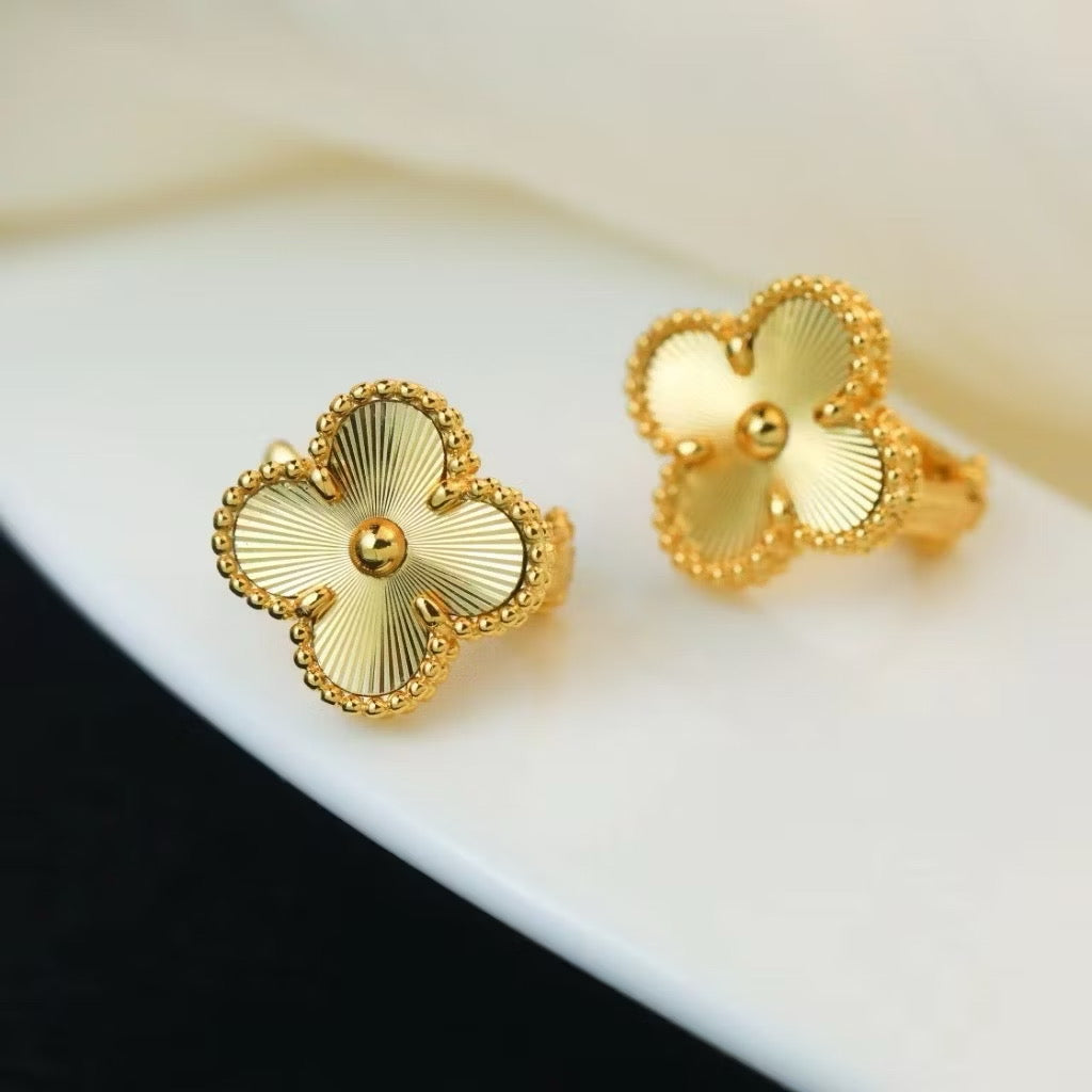 Clover Laser Earrings